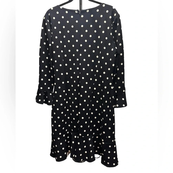 Ralph Lauren black/white polkadots dress size 16 - Picture 7 of 14